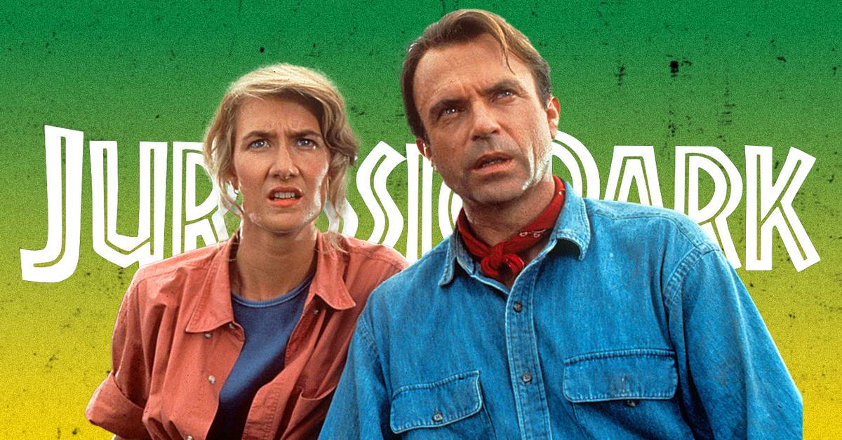 HWC Trading FR A3 Jurassic Park x 6 Geschenken Afgedrukt Poster Gesigneerd Handtekening Foto Voor Film Memorabilia Fans - A3 Framed