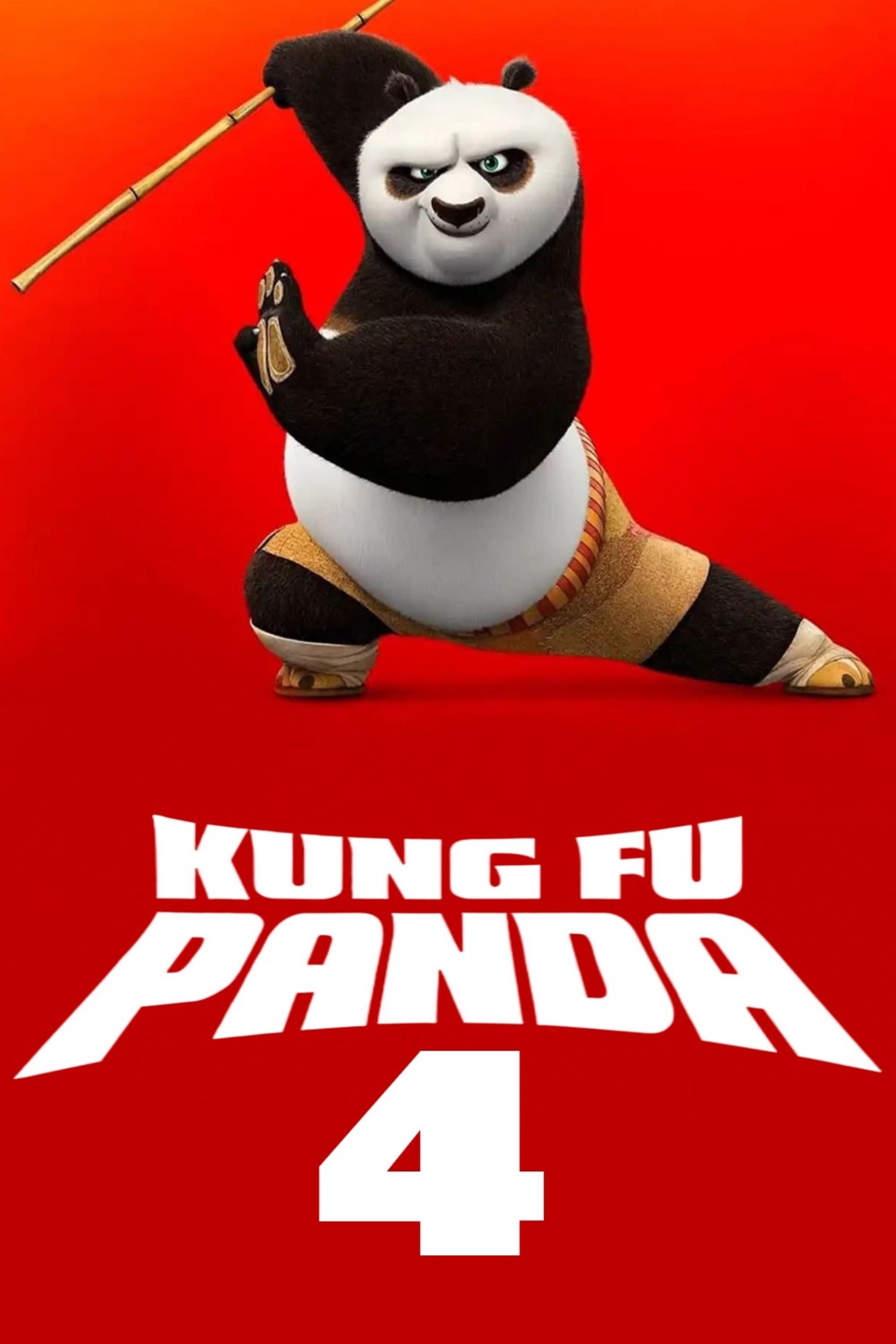 Kung Fu Panda 4' Poster — Po Is Ready for Action