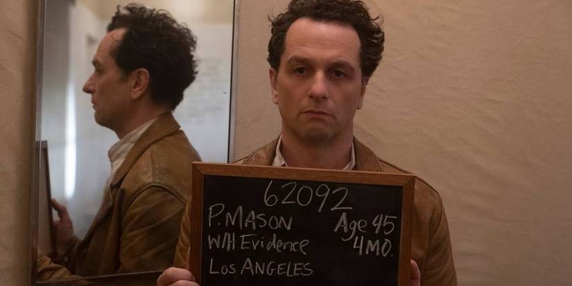 Matthew Rhys as Perry Mason in Perry Mason Season 2. 
