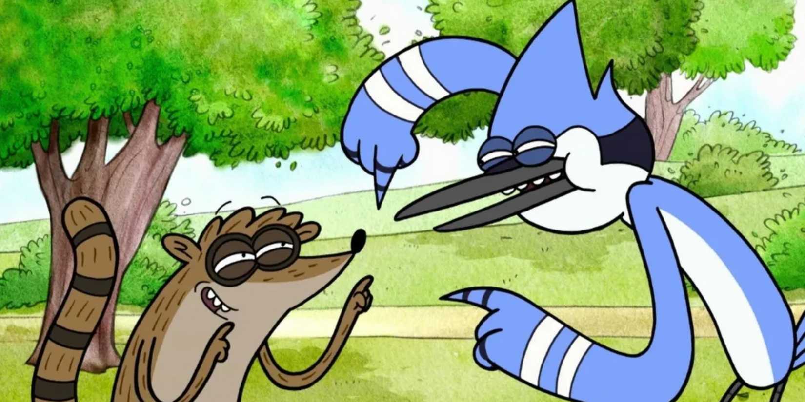 Mordecai un Rigby regulārā izrāde