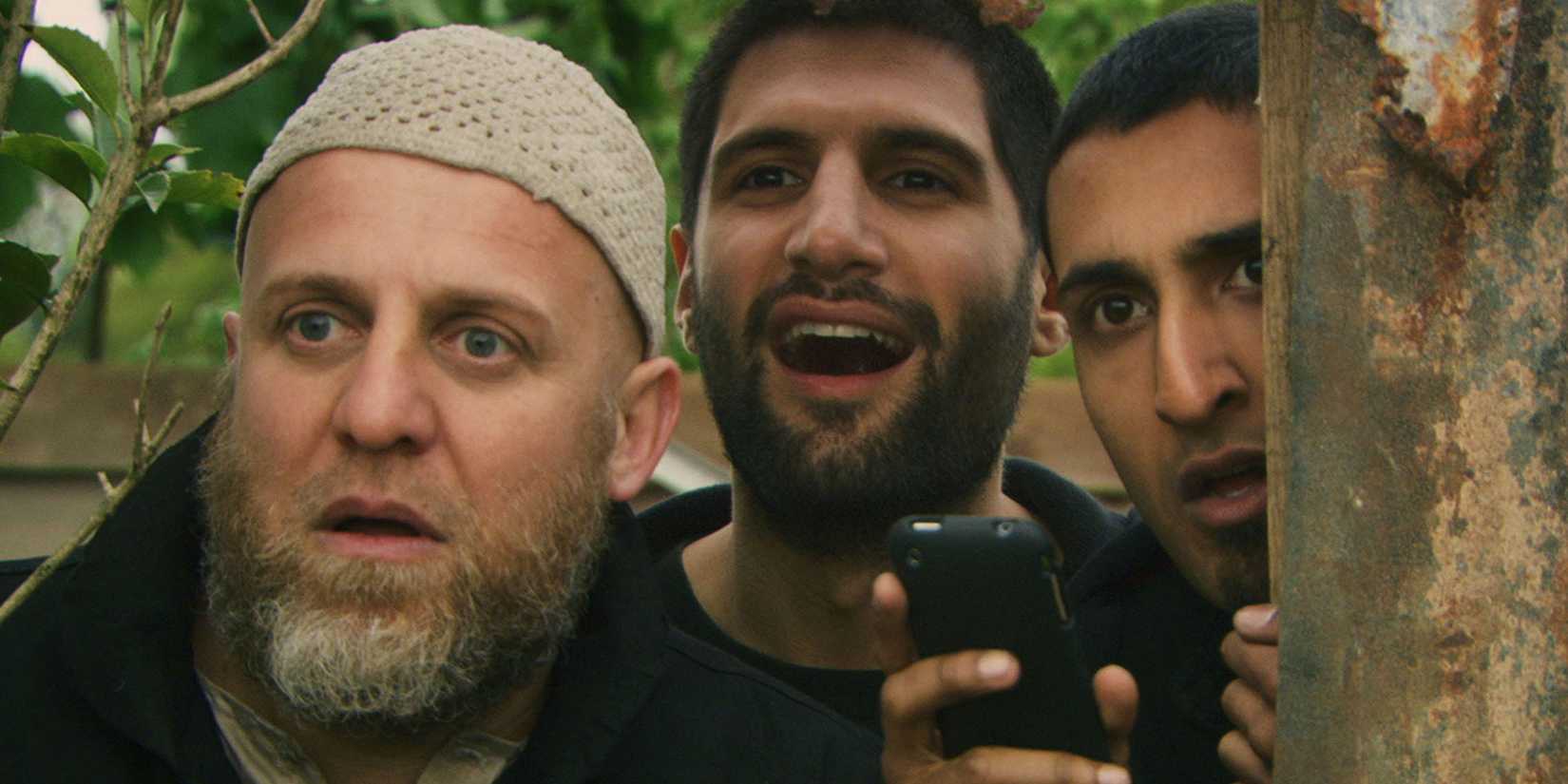 Nigel Lindsay, Kayvan Novak, and Arsher Ali in 'Four Lions'