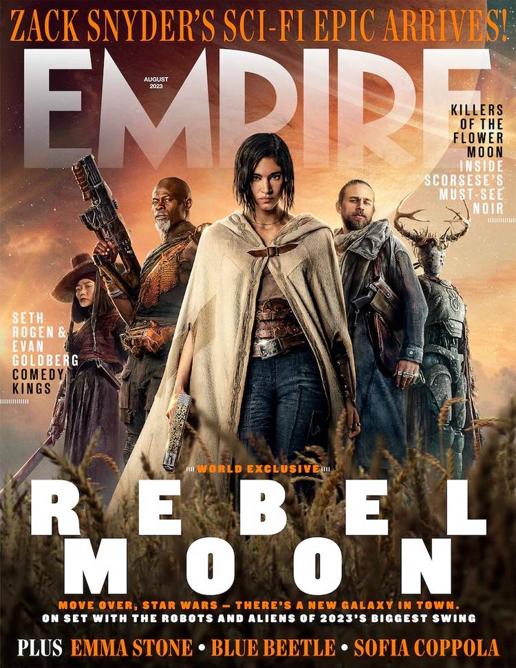 'Rebel Moon' Covers: Zack Snyder's Warriors are Ready to Take on the Galaxy