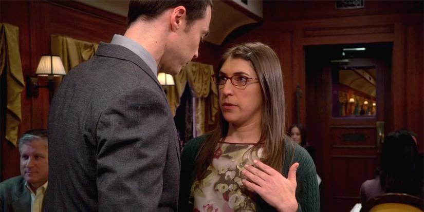 TBBTAmy and Sheldon First Kiss