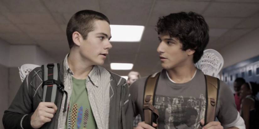 Teen Wolf Scott and Stiles Stood Next to Each Other