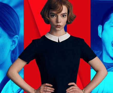 Characters from Unbelievable, The Queen's Gambit, and Beef