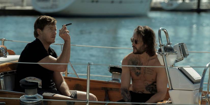 Chris Pratt and Taylor Kitsch as James Reece and Ben Edwards in 'The Terminal List.'
