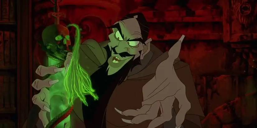 Grigori Rasputin summoning dark forces to take revenge on the Romanov family