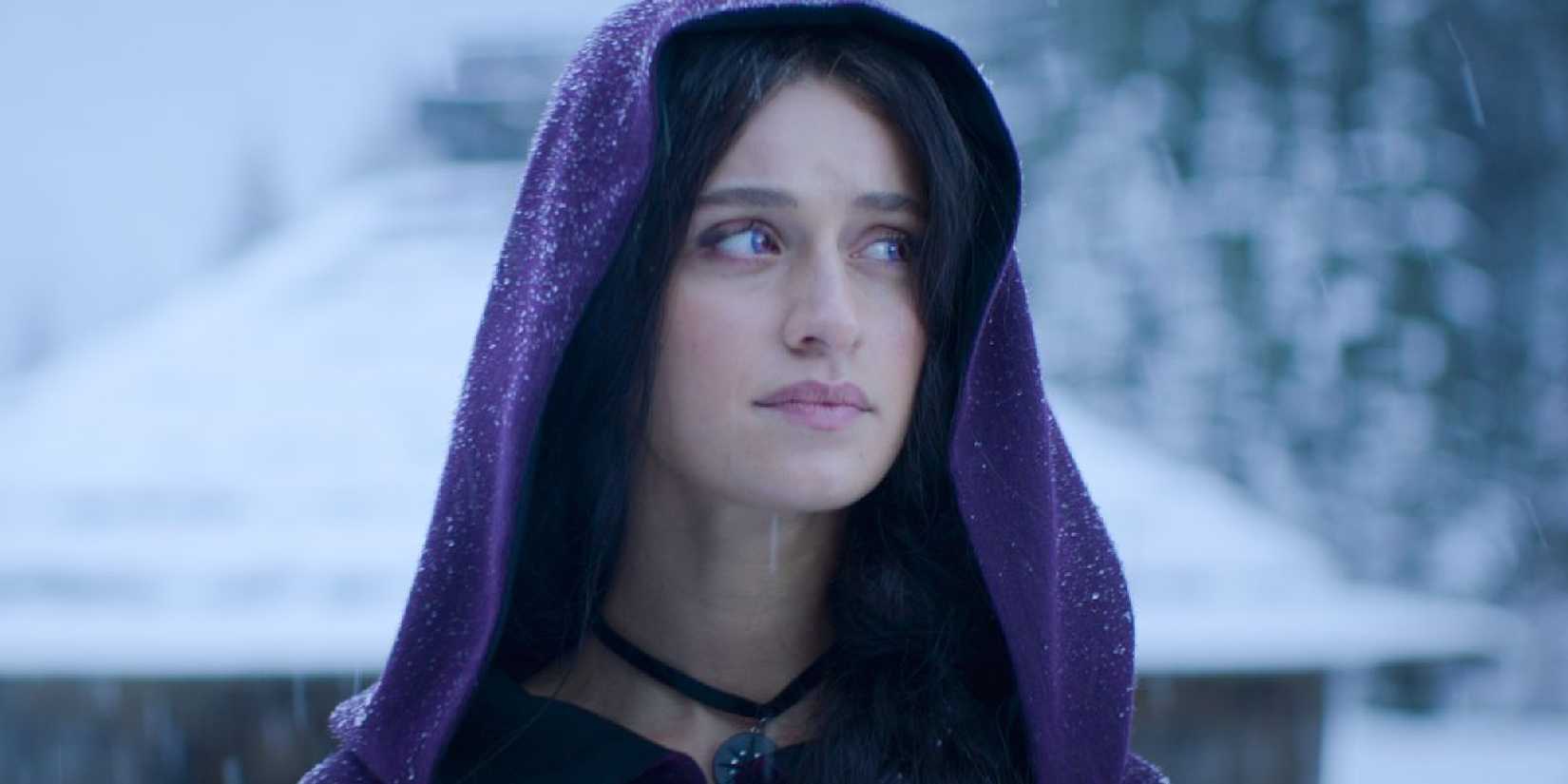 Anya Chalotra as Yennefer in The Witcher