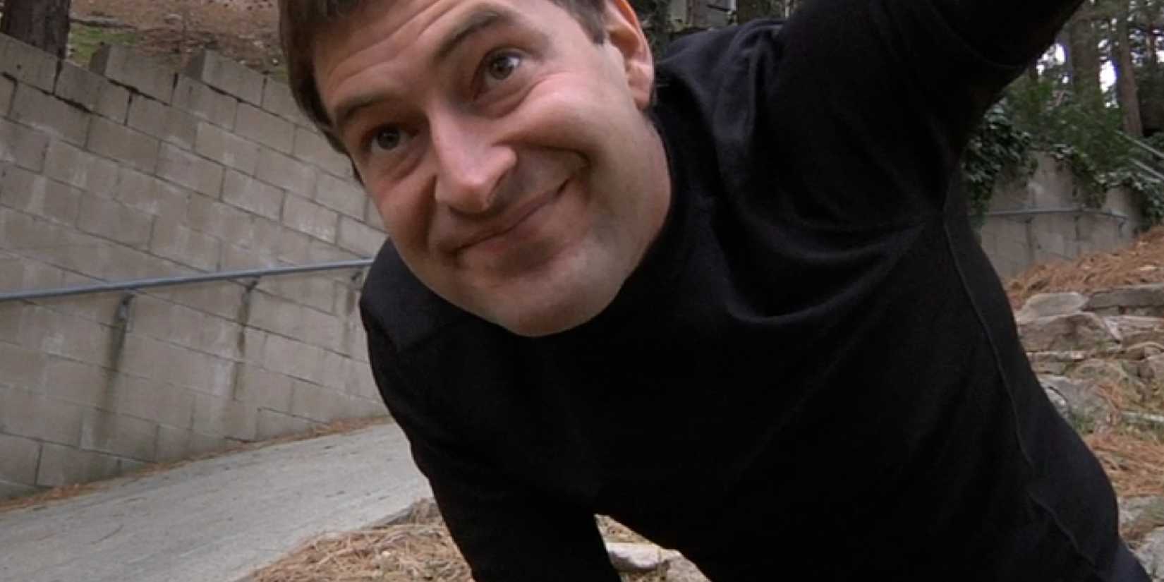 Creep, Mark Duplass as Josef looking like a real creep
