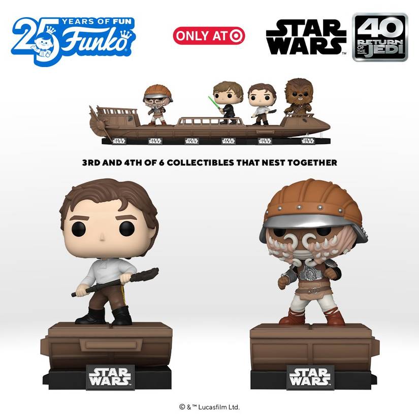'Return of the Jedi' Funko Pops Recreate a Classic Scene