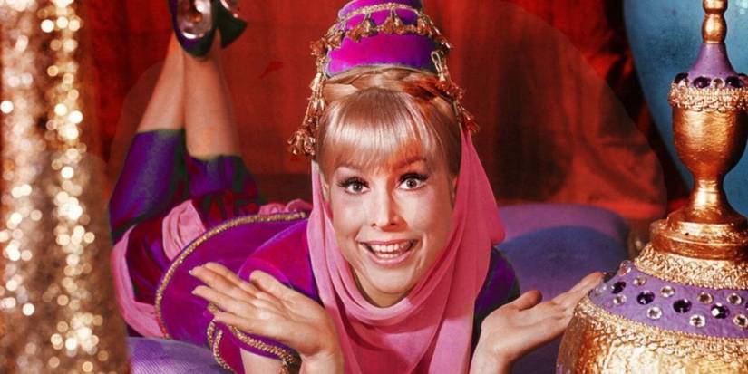 Barbara Eden'in oynadığı Jeannie'yi hayal ediyorum