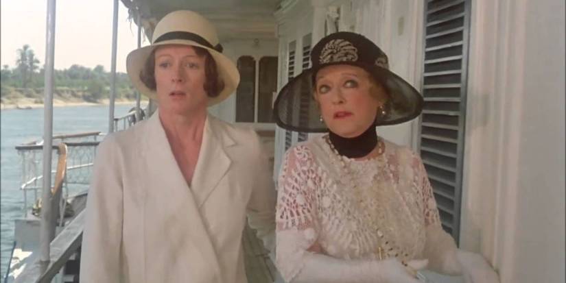 Maggie Smith and Bette Davis in 'Death on the Nile'