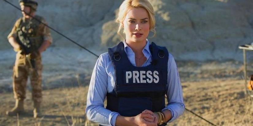 Margot Robbie as Tanya Vanderpoel in Whiskey Tango Foxtrot