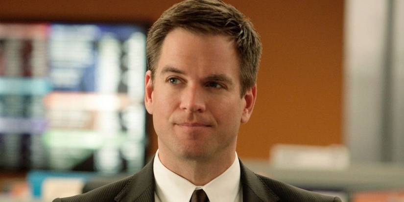 Michael Weatherly's Tony smirking in NCIS