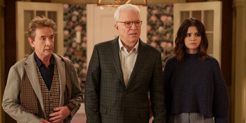 Martin Short, Steve Martin, Selena Gomez in Only Murders in the Building S2 