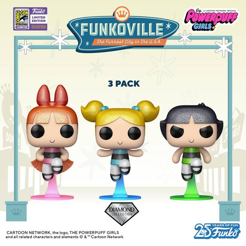 The Powerpuff Girls' Head to SDCC With New Funko Set