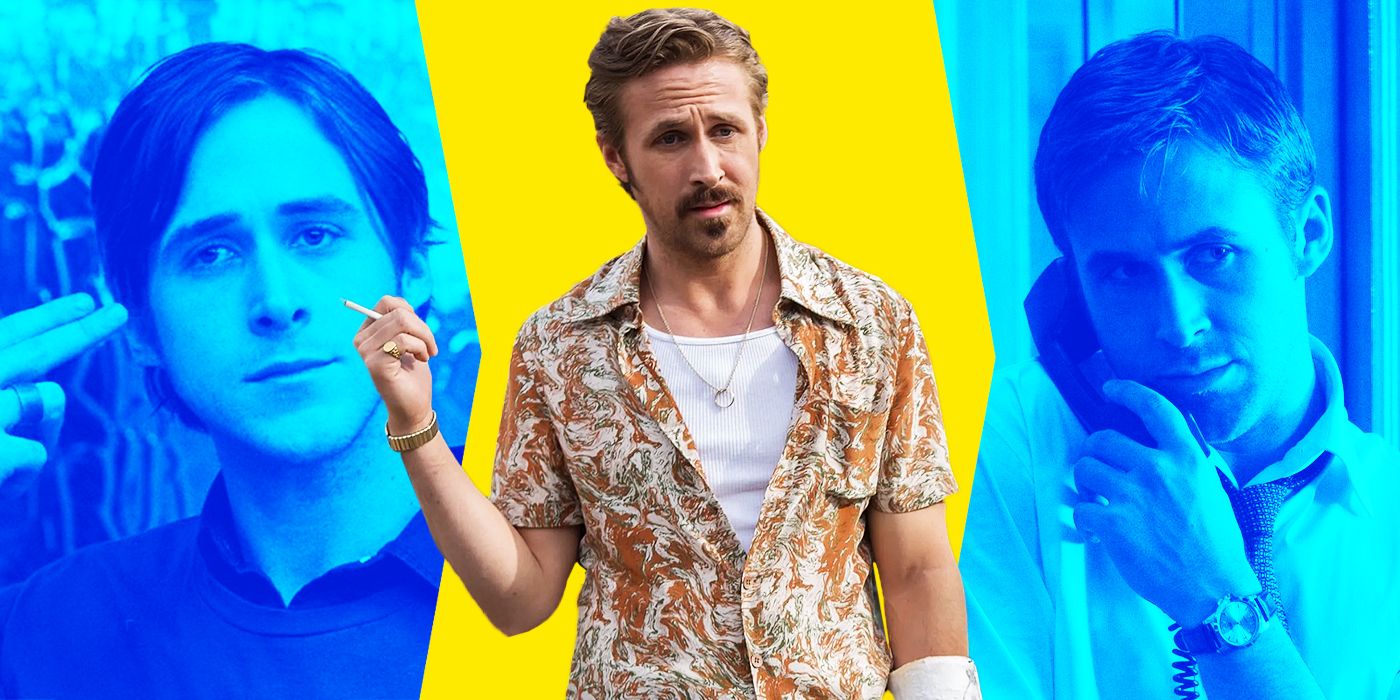 from L to R: Ryan Gosling in Stay, The Other Guys, and The Ides of March