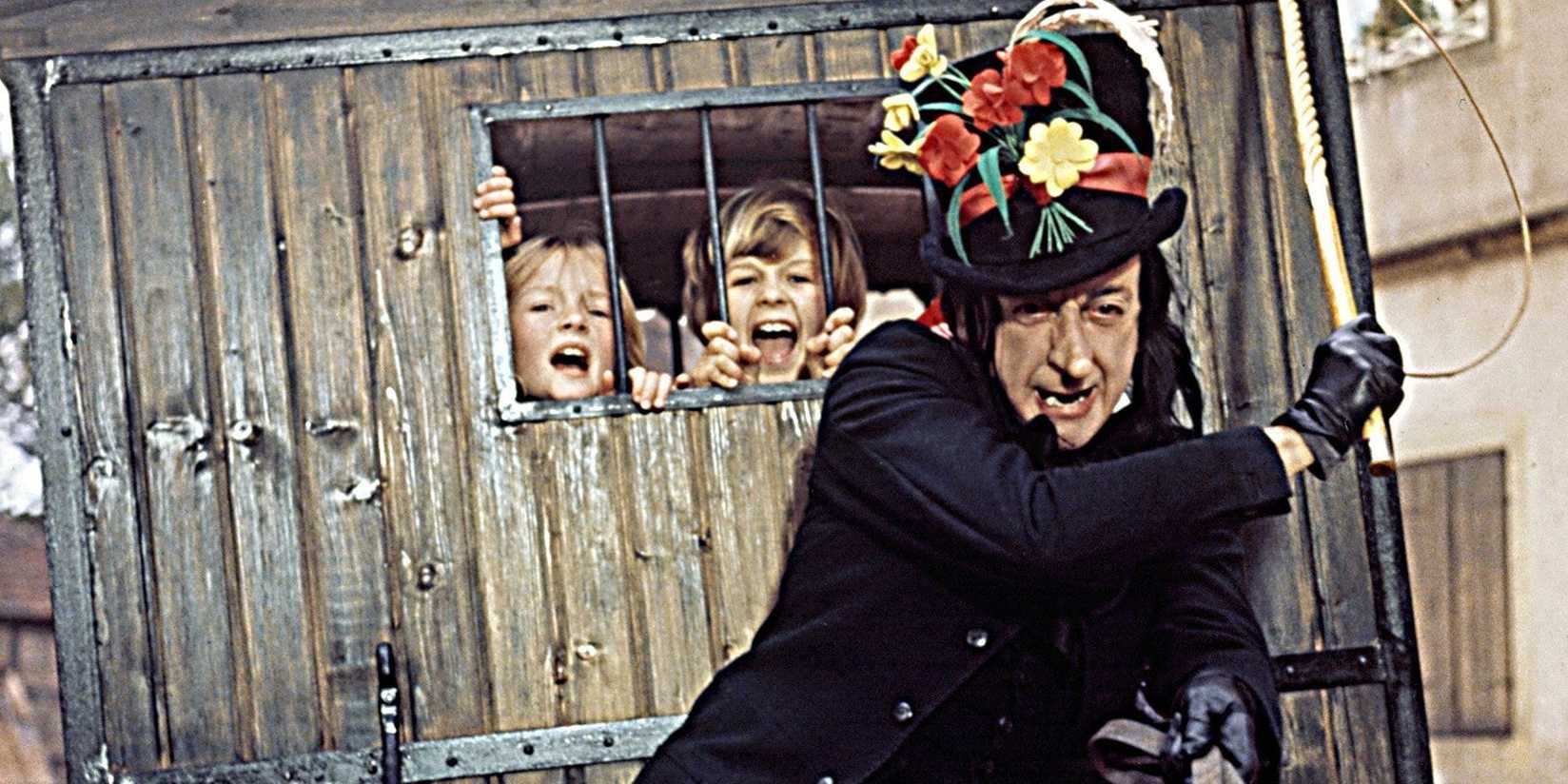 The child catcher from 'Chitty Chitty Bang Bang'