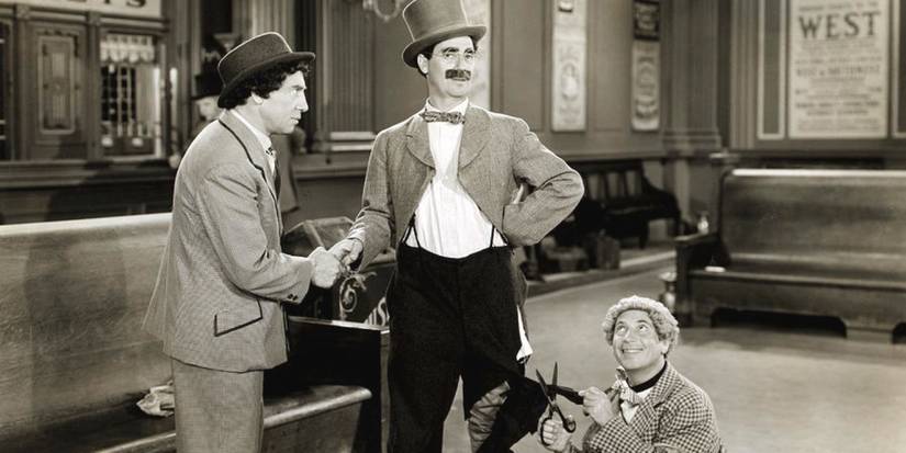 The Marx Brothers 'Go West' in One of the First Western Comedies