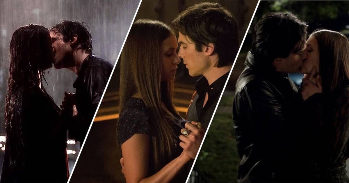 Vampire Diaries Damon And Elena Kissing Scenes 'Vampire