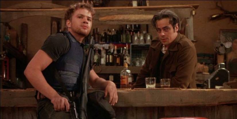 Ryan Phillippe and Benicio Del Toro star in The Way of the Gun