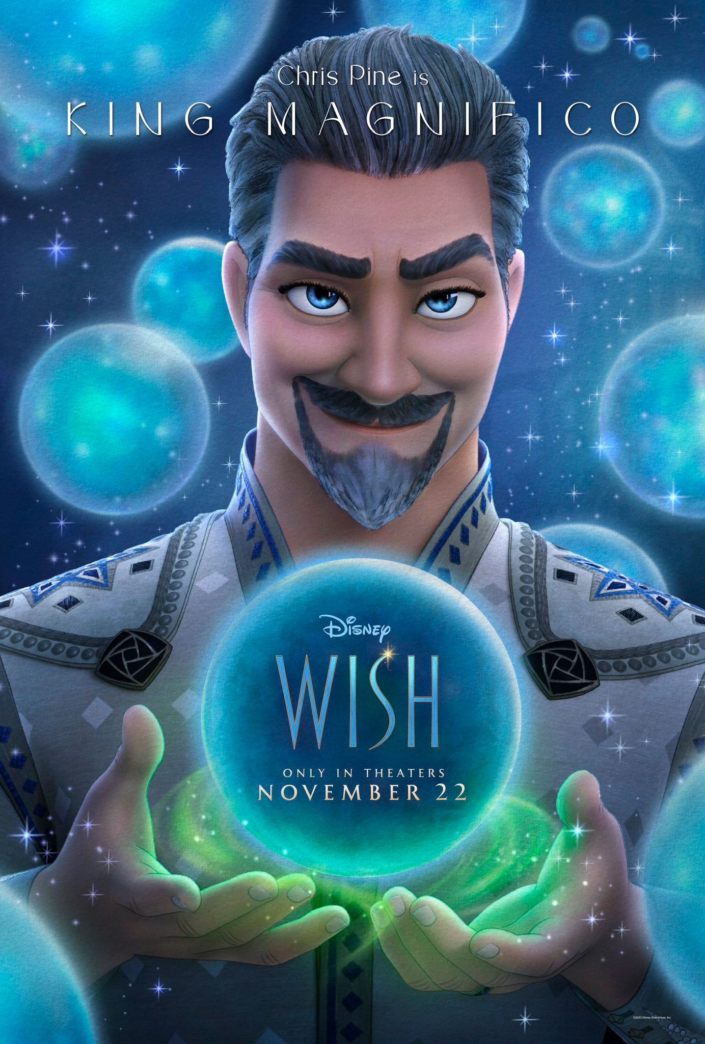Celebrate 100 Years of Disney With New 'Wish' Character Posters