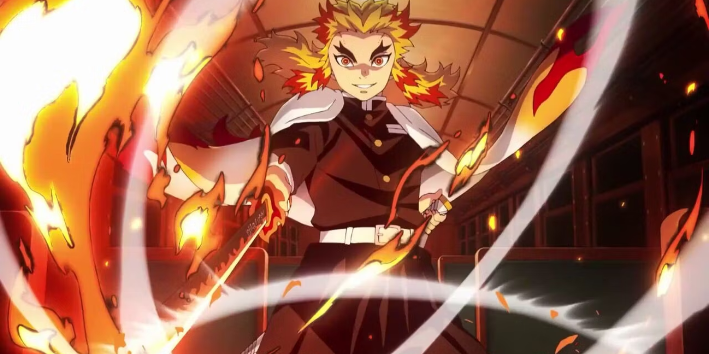 Was the Flame Hashira Kyojuro Rengoku stronger than the Sound