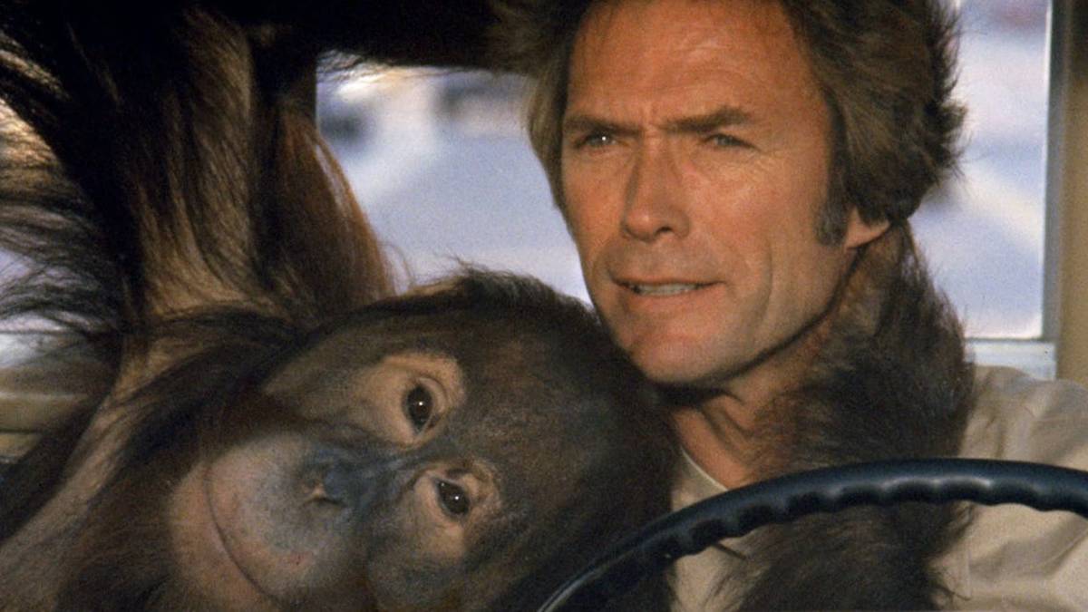 Clint Eastwood Struck Box-Office Gold Playing Opposite an Orangutan