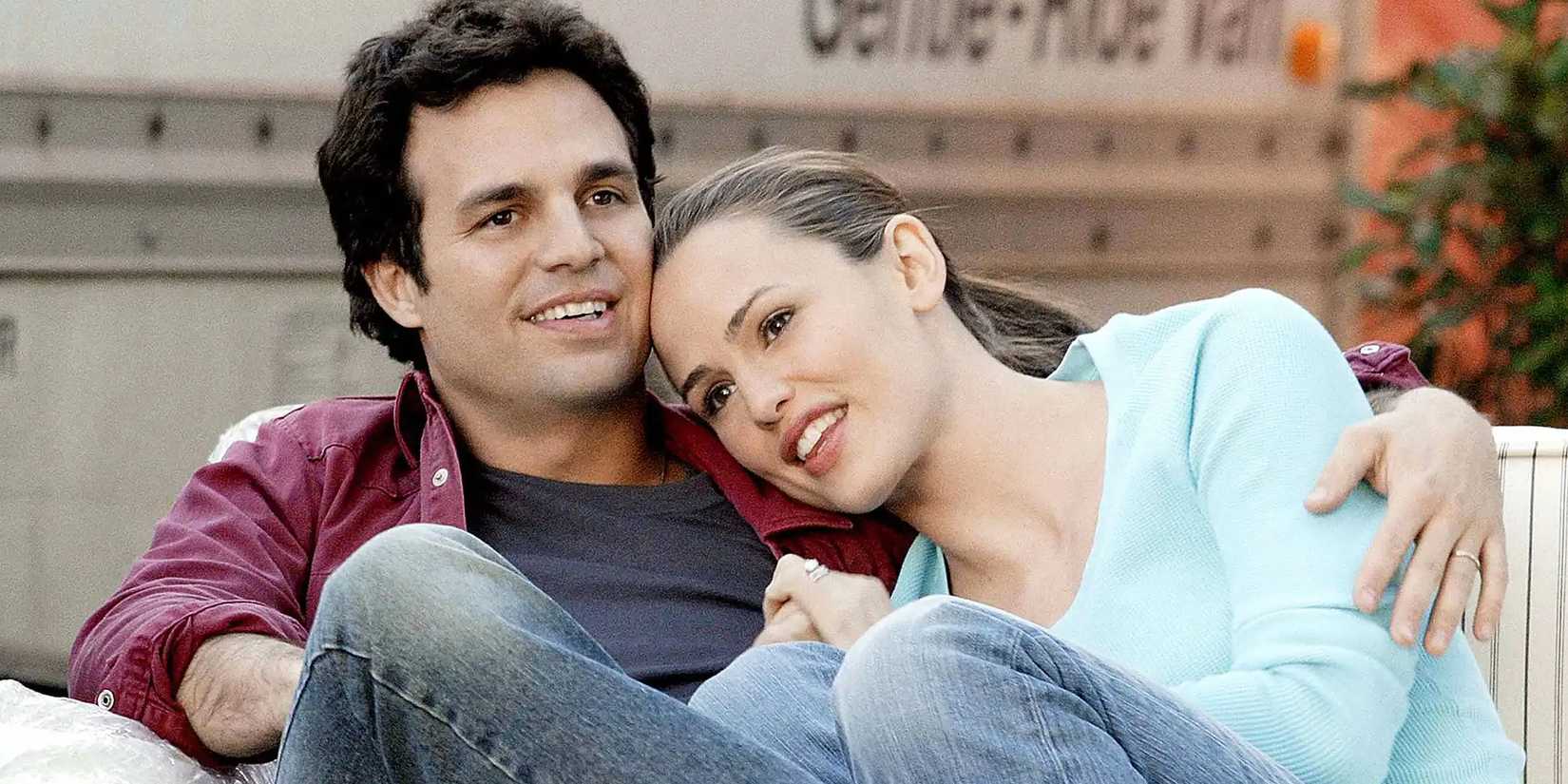 Jennifer Garner, 30 yaşındayken Mark Ruffalo'ya yaslandı.