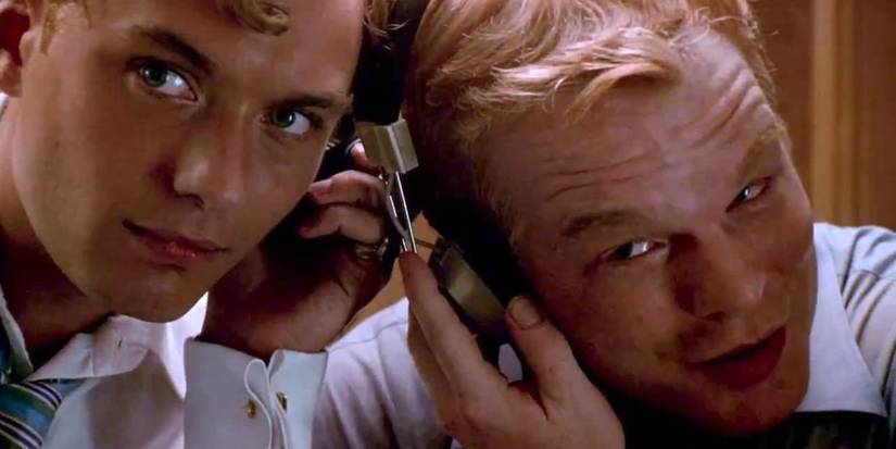 Dickie Greenleaf and Freddie Miles listening to music in 'The Talented Mr. Ripley.'