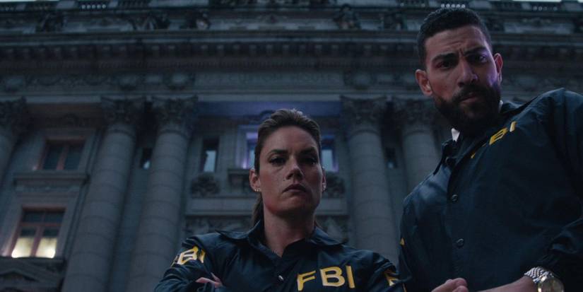 Missy Peregrym and Zeeko Zaki in 'FBI,' season 4, episode 1, 'All that Glitters'