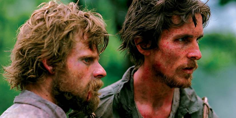 Dieter Dengler and Duane Martin looking ahead in 'Rescue Dawn'