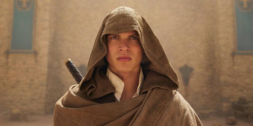 Rand (Josha Stradowski) is The Wheel of Time Season 2