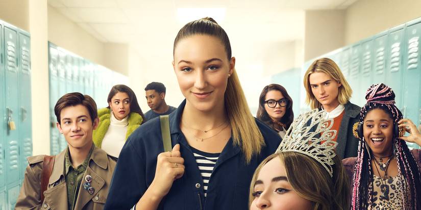 A promotional still from the film Tall Girl