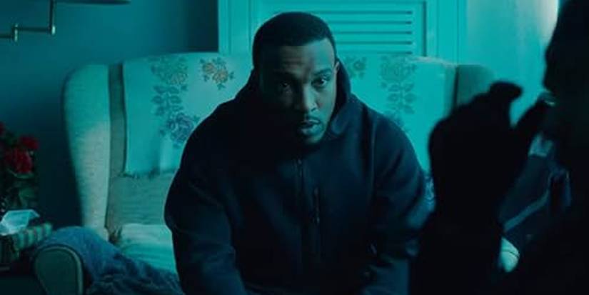 Top Boy Birthday Party season 5 Episode 3 still of Dushane played by Ashley Walters