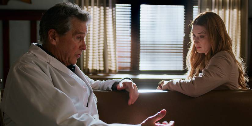 Doc and Mel talk in Virgin River