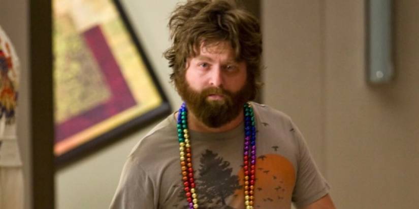 Zach Galifianakis in The Hangover.