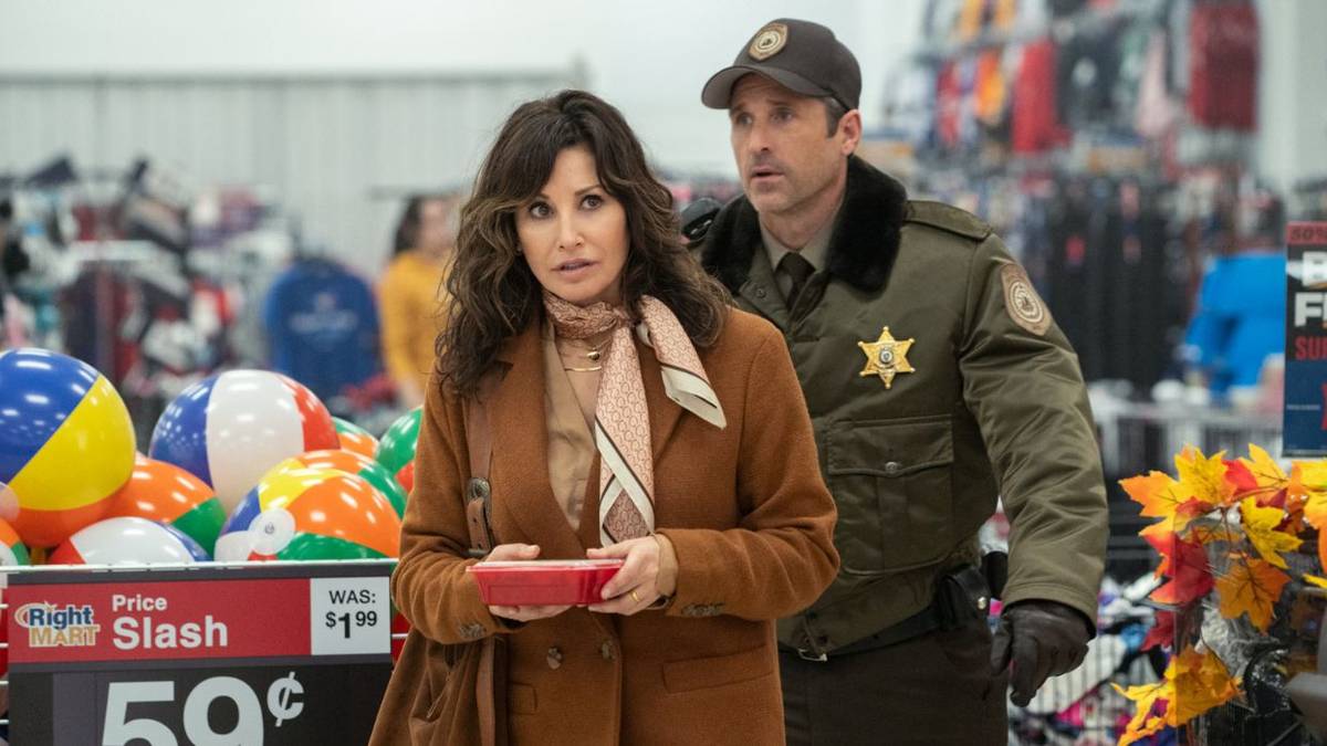 Gina Gershon and Patrick Dempsey in Thanksgiving