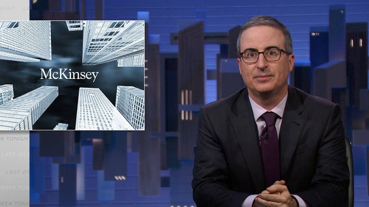 Watch John Oliver Rip McKinsey & Company Apart on 'Last Week Tonight'