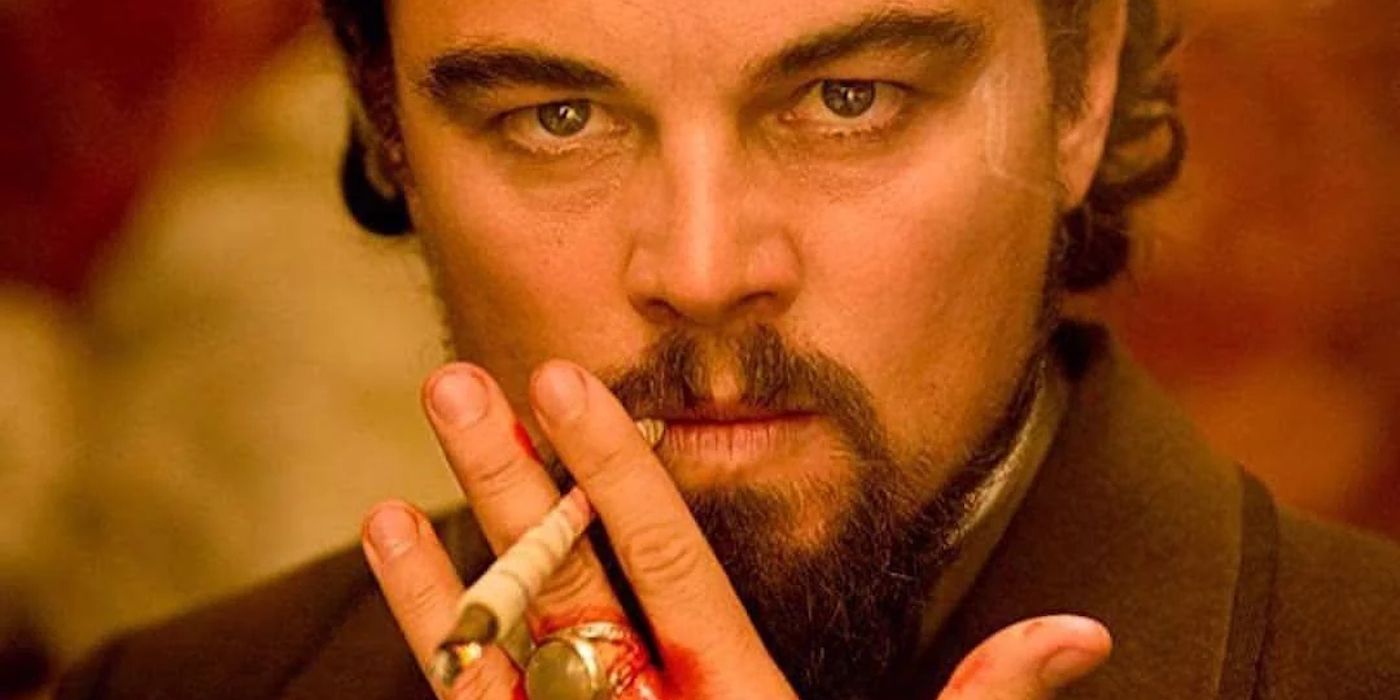 calvin candie cigarette holder Leonardo DiCaprio and Quentin Tarantino Gave Us the Perfect Western Villain
