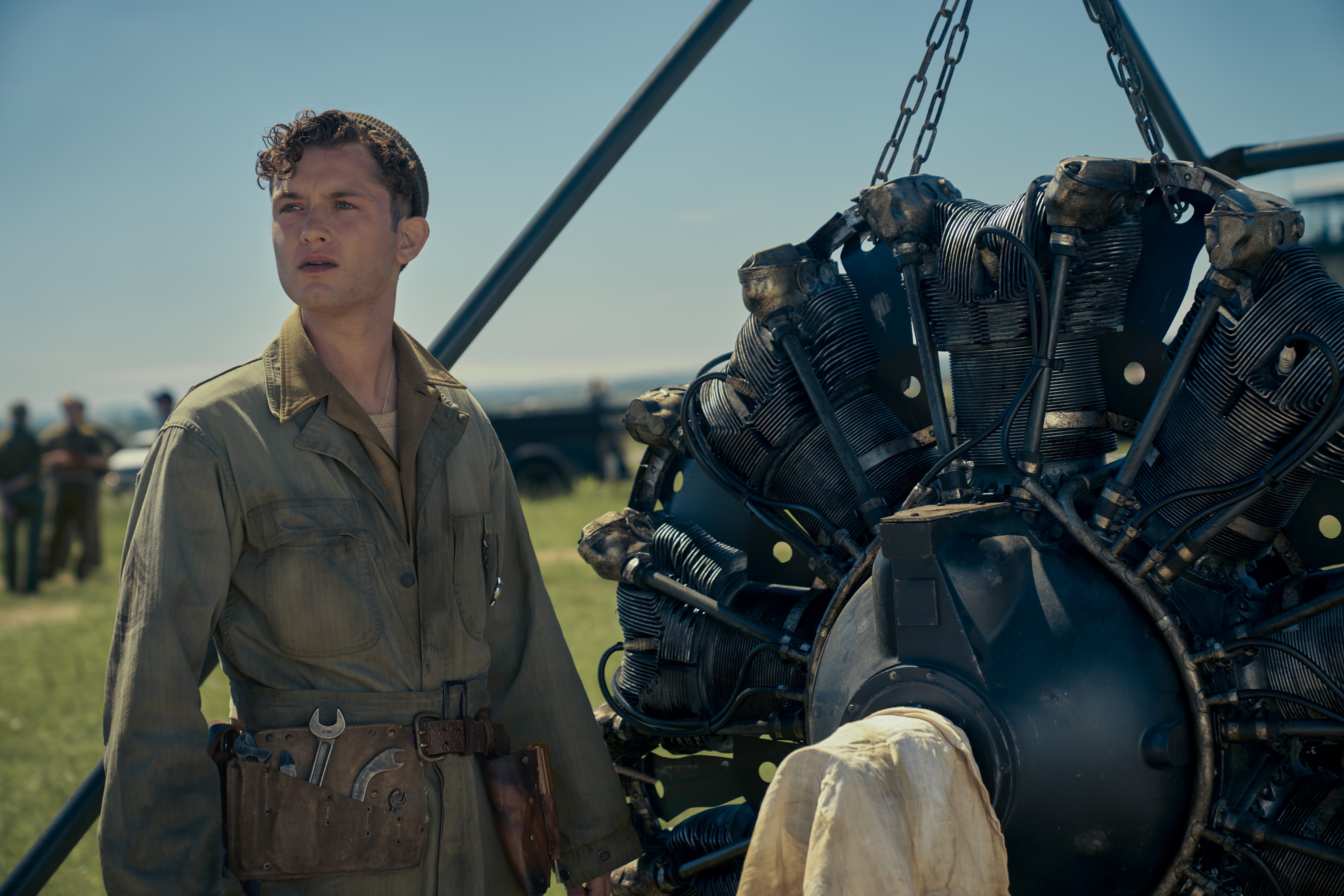 Austin Butler Takes to the Skies in 'Masters of the Air' Images