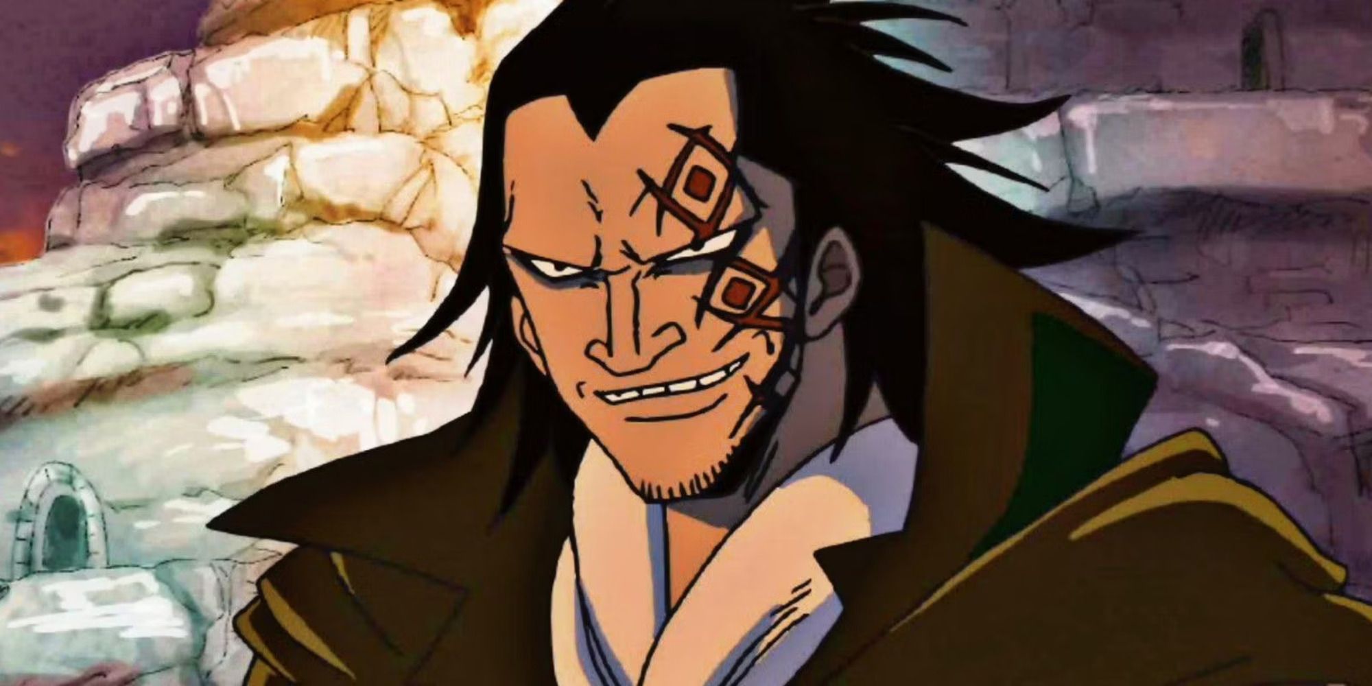 Monkey D. Dragon Smiling after seeing Luffy&rsquo;s bounty in One Piece