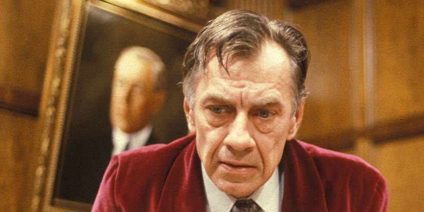 Richard Nixon in his study in Robert Altman's 'Secret Honor'