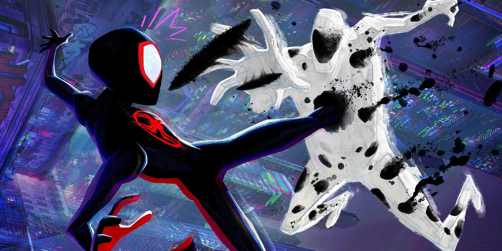 Miles Morales fighting Spot in Spider-Man: Across the Spider-Verse