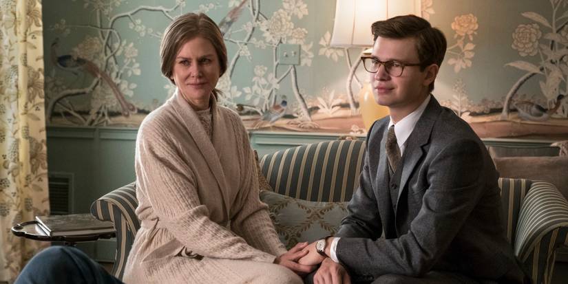 Ansel Elgort and Nicole Kidman in The Goldfinch