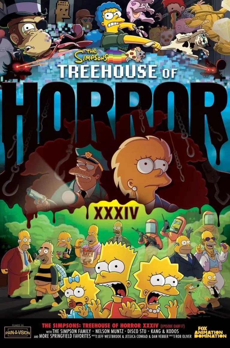 The Simpsons Treehouse of Horror XXXIV' Release Date
