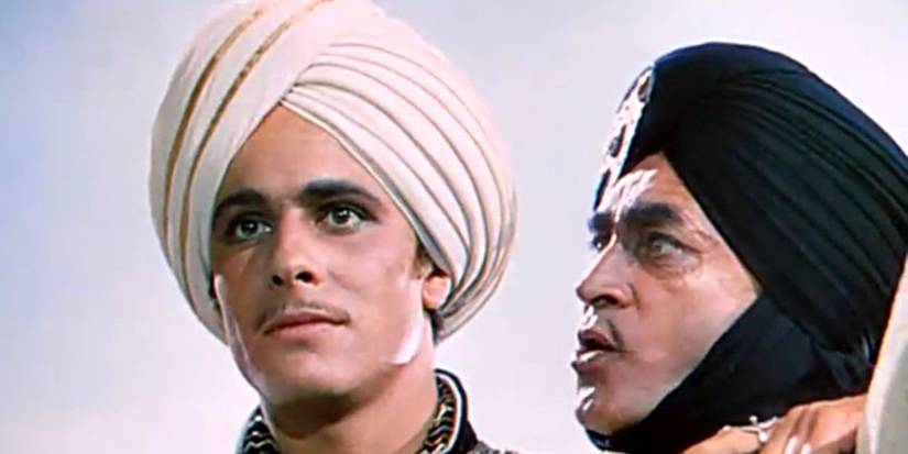 Conrad Veidt and John Justin in 1940's The Thief of Bagdad