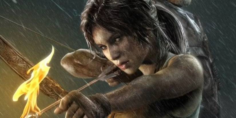 Lara Croft in 'Tomb Raider' 2013
