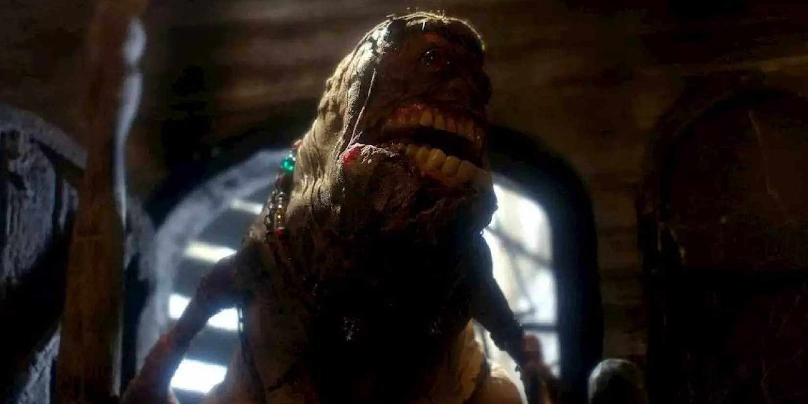 Close-up of a creature in Mad God