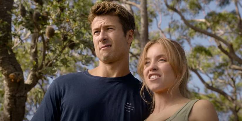 Ben olarak Glen Powell ve Syndey Sweeney, sizden başka kimsede ekran dışı bir kişiye girer.